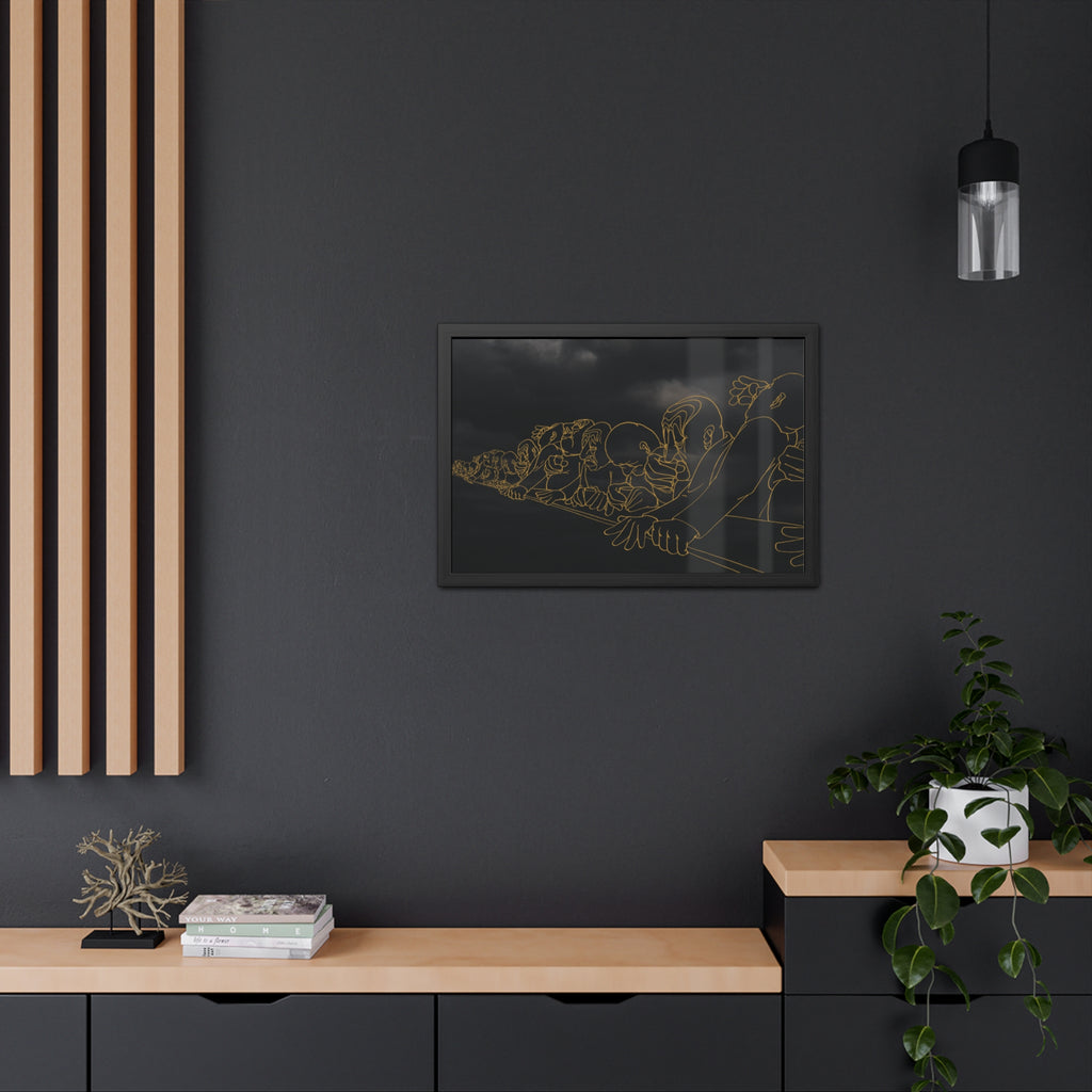 The Long Late Drink Frame Art