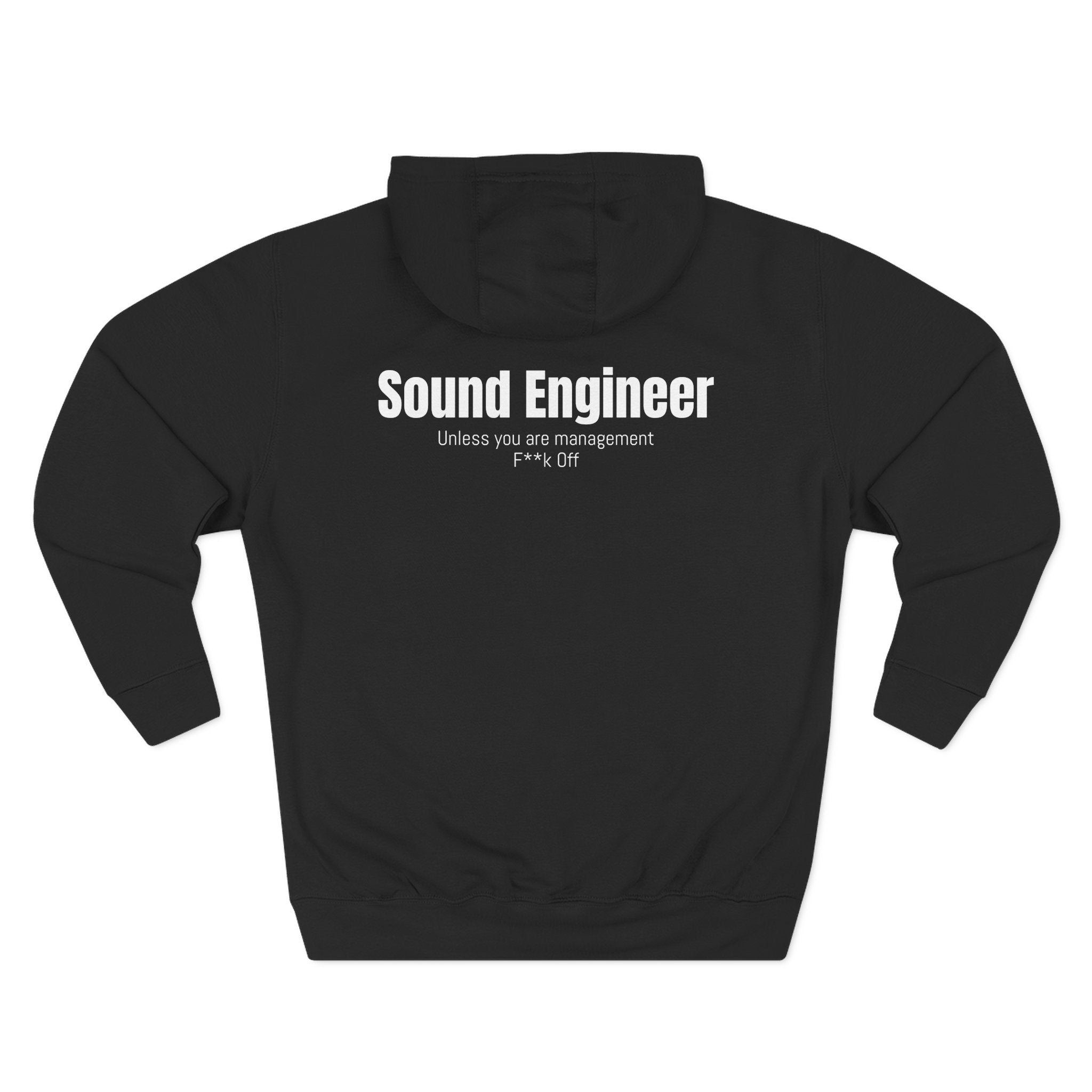 Sound Engineer Crew Hoodie / Roadcrew apparel