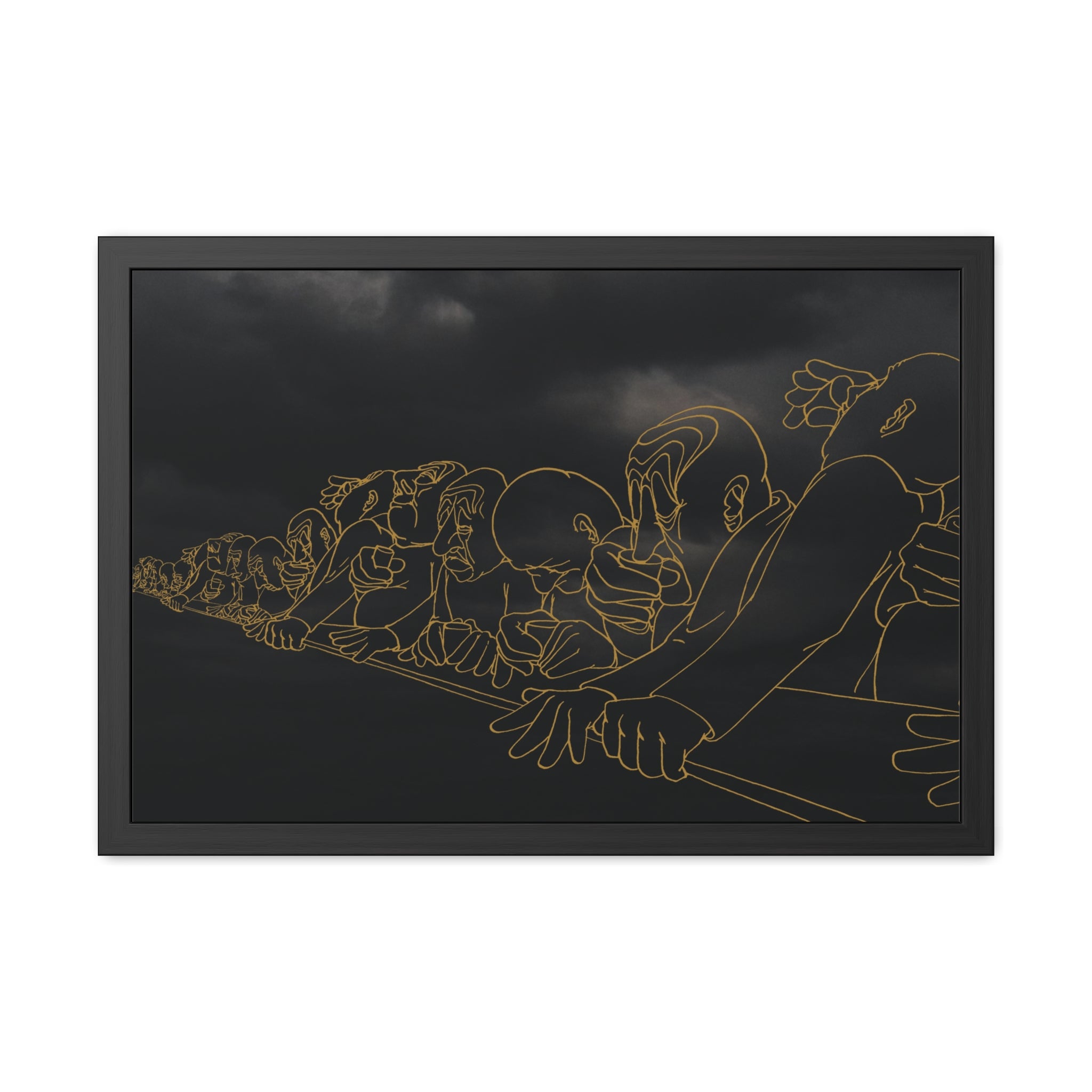 The Long Late Drink Frame Art