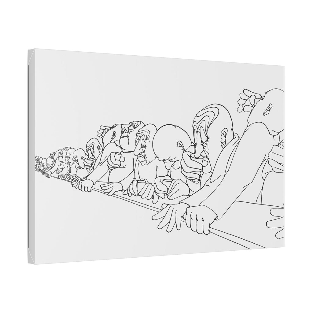 The Long Late Drink Matt Canvas